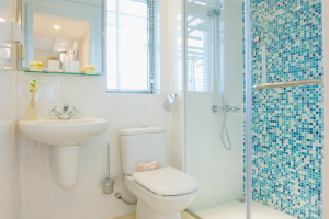 shower screen mirror bathroom