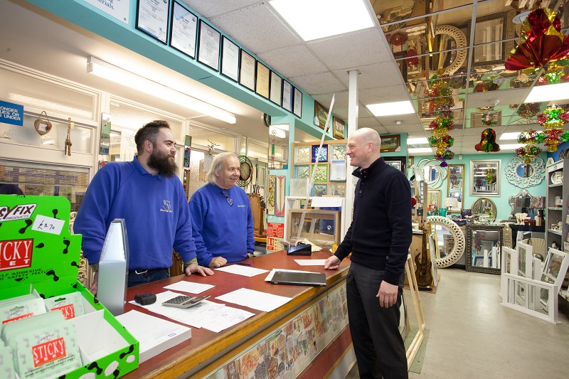 Kim and Richard of Stevenage Glass