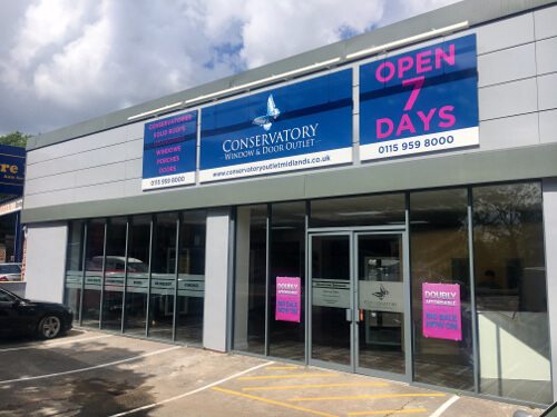 Conservatory Window and Door Outlet Nottingham showroom